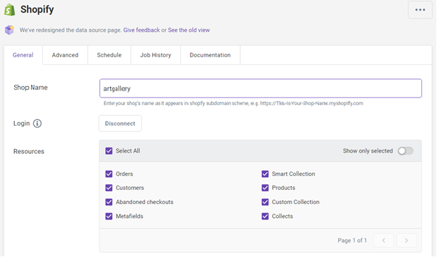 Shopify API Resources